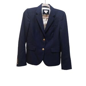 J. Crew Ladies Long Sleeve Casual Button Front Blazer